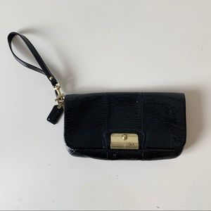 Coach 2010 patent leather clutch